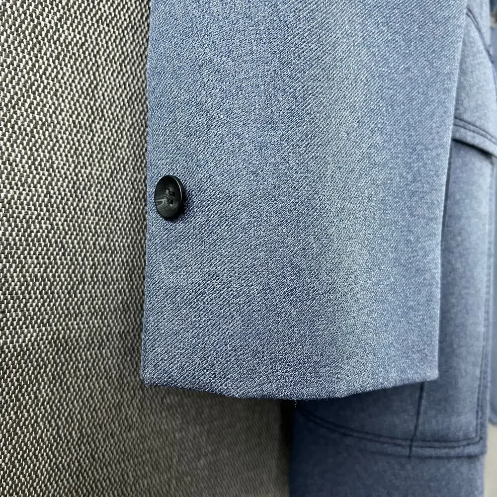 Vintage Johnny Carson For The Gay Blade‎ Mens Blue Blazer Sports Coat Size 44